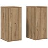 vidaXL Schuhschr&auml;nke 2 Stk. Artisan-Eiche 32x35x70 cm Holzwerkstoff