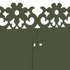 vidaXL Rasenkanten 10 pcs Olive Gr&uuml;n 103 x 0,05 x 22 cm Stahl