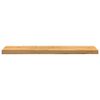 vidaXL Treppenstufen 2 Stk. Hellbraun 110x30x2 cm Massivholz Eiche