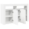 vidaXL Sideboard Wei&szlig; 116 x 30 x 75 cm Holzwerkstoff