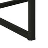 vidaXL Konsolentisch Braun 90 x 35 x 75 cm Massivholz Akazie