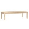 vidaXL Couchtisch 110x50x30 cm Massivholz Kiefer