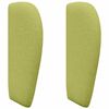 vidaXL Kopfteil Ohr Gr&uuml;n 40 x 23 x 6 cm Stoff