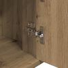 vidaXL Sideboard Artisan-Eiche 30 x 80 x 90 cm Holzwerkstoff