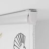 vidaXL Duschrollo mit Kassette 120x240 cm Stoffbreite 116 cm
