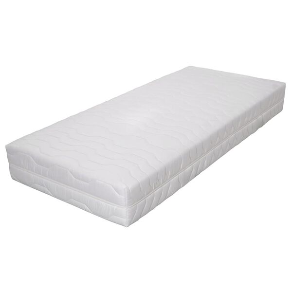 vidaXL Matratze 100 x 200 cm 7 Zonen Taschenfedern 20 cm H2