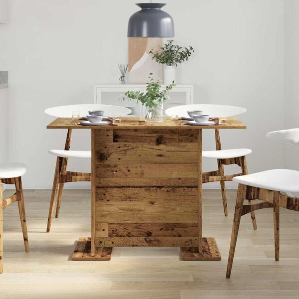 vidaXL Esstisch Altholz-Optik 110x60x75 cm Holzwerkstoff