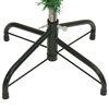 vidaXL Umgedrehter Kunst Weihnachtsbaum mit Kugelset Gr&uuml;n 150 cm PVC