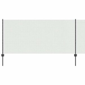 vidaXL Sechseckzaun mit Pfosten 10 x 1 m PVC-beschichteter Stahl Grau
