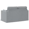 vidaXL Sofa Hellgrau Gesamtabmessungen: 139 x 78 x 80 cm (B x T x H)