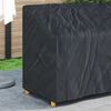 vidaXL Abdeckung f&uuml;r Gartenbank 134 x 70 x 65 / 94 cm 600D Oxford Stoff