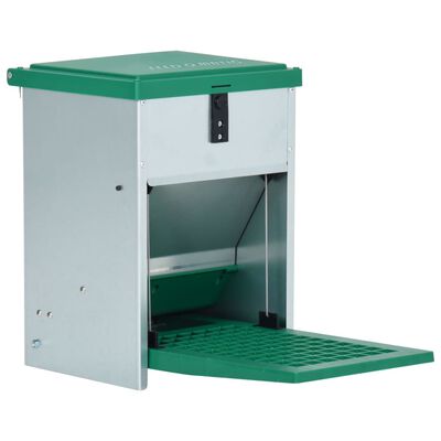 vidaXL Geflügel-Futterautomat Feedomatic mit Pedal 5 kg