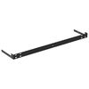 vidaXL Schwebende Wandregale 2 Stk. Wei&szlig; 60x23,5x3,8cm MDF