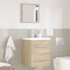 vidaXL Badezimmerm&ouml;bel-Set mit Schubladen Braun 41 x 38,5 x 48 cm