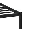 vidaXL Metallbett ohne Matratze R&auml;uchereiche 160x200 cm
