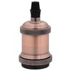 vidaXL Lampenfassungen 2 Stk. Rot-Bronze E27