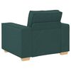 vidaXL Sofa Stuhl Dunkelgr&uuml;n 100x78x84 cm Stoff