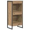 vidaXL B&uuml;cherregal 40 x 30 x 86,5 cm Holzwerkstoff Kunsthandwerk Eiche