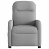 vidaXL Massagesessel Hellgrau Stoff