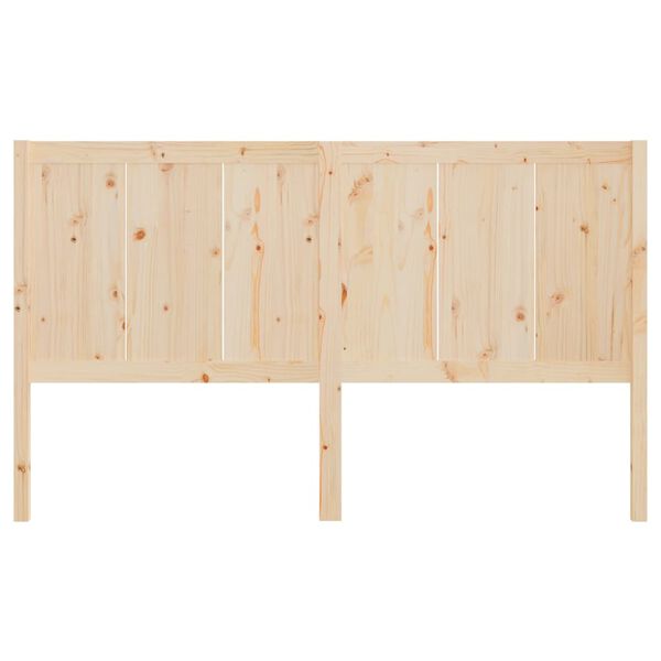vidaXL Kopfteil 155,5x4x100 cm Massivholz Kiefer