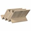 vidaXL Magazinregal Sonoma-Eiche 53 x 40 x 28.5 cm Holzwerkstoff