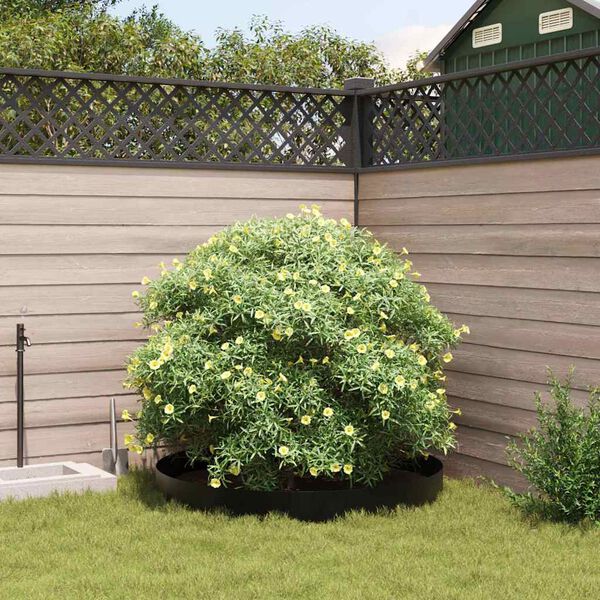 vidaXL Wurzelsperre Schwarz 0,7 x 15 m Polyethylen