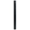 vidaXL Teppich Rechteckig Schwarz 60x200 cm Bambus