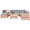 vidaXL 8-tlg. Garten-Sofagarnitur Massivholz Douglasie