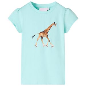 vidaXL Kinder-T-Shirt Hellblau 116