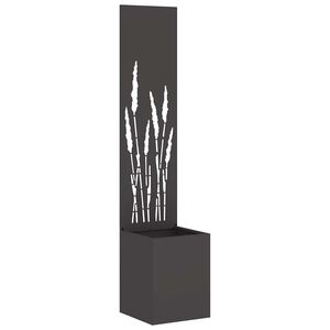 vidaXL Garten Sichtschutz-Leinwand Schwarz 32 x 32 x 150 cm