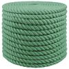 vidaXL Juteseil 16 mm Gr&uuml;n 100% Tossa Jute