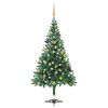 vidaXL K&uuml;nstlicher Weihnachtsbaum Beleuchtung Kugeln 210cm 910 Zweige