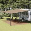 vidaXL Zeltteppich Taupe 400x800 cm HDPE