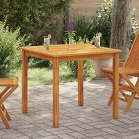 vidaXL Gartentisch 85x85x74 cm Akazie Massivholz