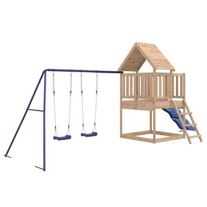 vidaXL Spielturm Massivholz Kiefer