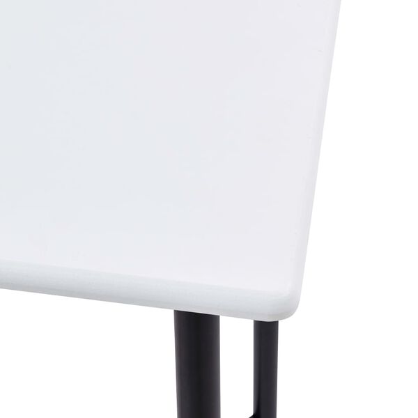 vidaXL 5-tlg. Bar-Set Stoff Schwarz