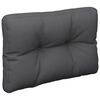 vidaXL Palettenkissen Anthrazit 60x40x12 cm Stoff