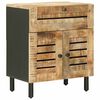 vidaXL Nachttisch Natur 50 x 33 x 60 cm Massivholz Mango