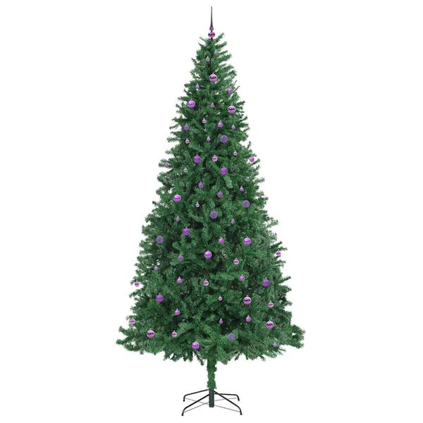 vidaXL K&uuml;nstlicher Weihnachtsbaum mit 300 LEDs mit St&auml;nder Gr&uuml;n 300 cm