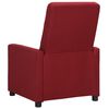 vidaXL Relaxsessel Weinrot Stoff