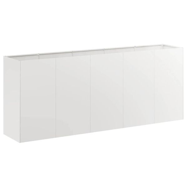 vidaXL Pflanzk&uuml;bel 200x40x80 cm Edelstahl