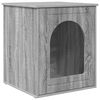 vidaXL Katzenhaus Graues Sonoma 53 x 52 x 62 cm Holzwerkstoff