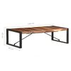 vidaXL Couchtisch 140x70x40 cm Massivholz