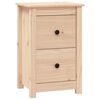 vidaXL Nachttisch 40x35x61,5 cm Massivholz Kiefer