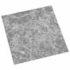 vidaXL Bodenplanken Grau 5,11 m&sup2; 55 Stk. PVC