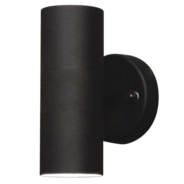 KONSTSMIDE Wandleuchte Modena Oben und Unten Mattschwarz