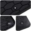 vidaXL Autofu&szlig;matte 4 pcs Schwarz Geeignet f&uuml;r FABIA III 2014-2022