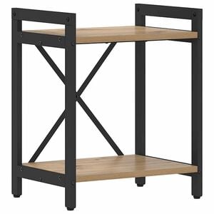 vidaXL B&uuml;cherregal 40 x 30 x 50 cm Holzwerkstoff Artisan-Eiche