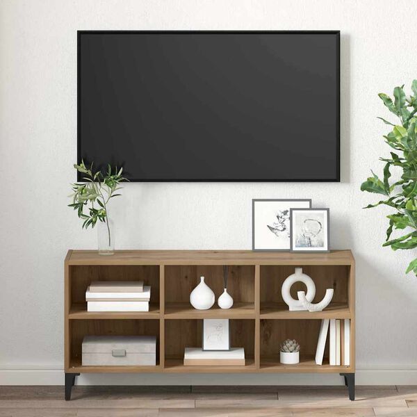 vidaXL TV-Schrankset Braun 103,5 x 30 x 50 cm Holzwerkstoff