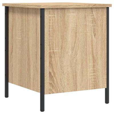 vidaXL Sitzbank mit Stauraum Sonoma-Eiche 40x42,5x50 cm Holzwerkstoff